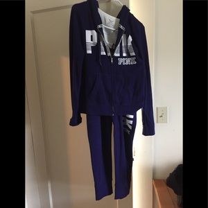Joggers with sweater
